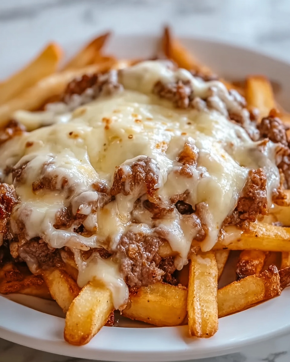 Philly Steak Cheese Fries Recipe - Recipe Image