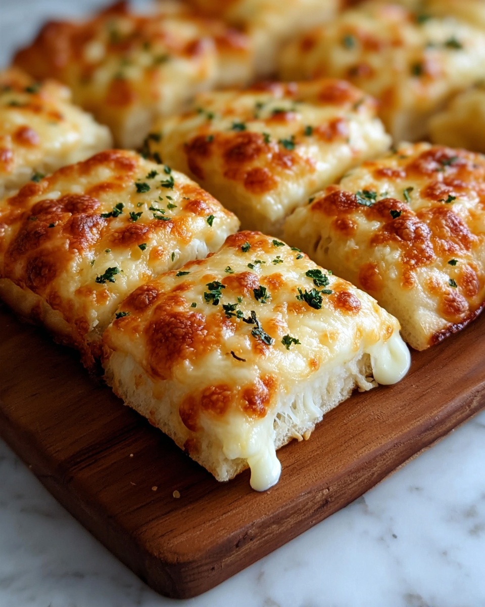 Cheesy Garlic Breadsticks Recipe - Recipe Image