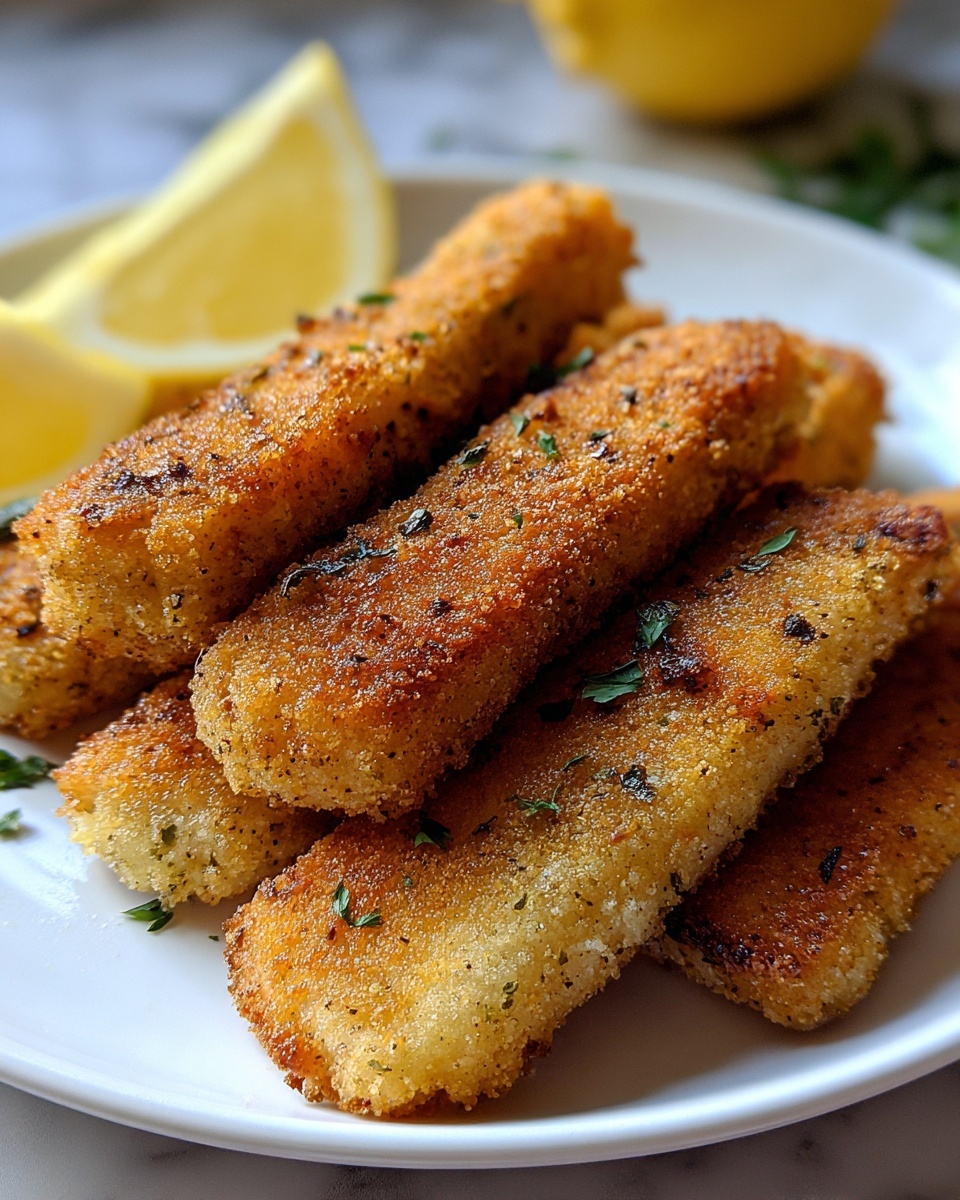 Lemon Garlic Parmesan Chicken Tenders Recipe - Recipe Image
