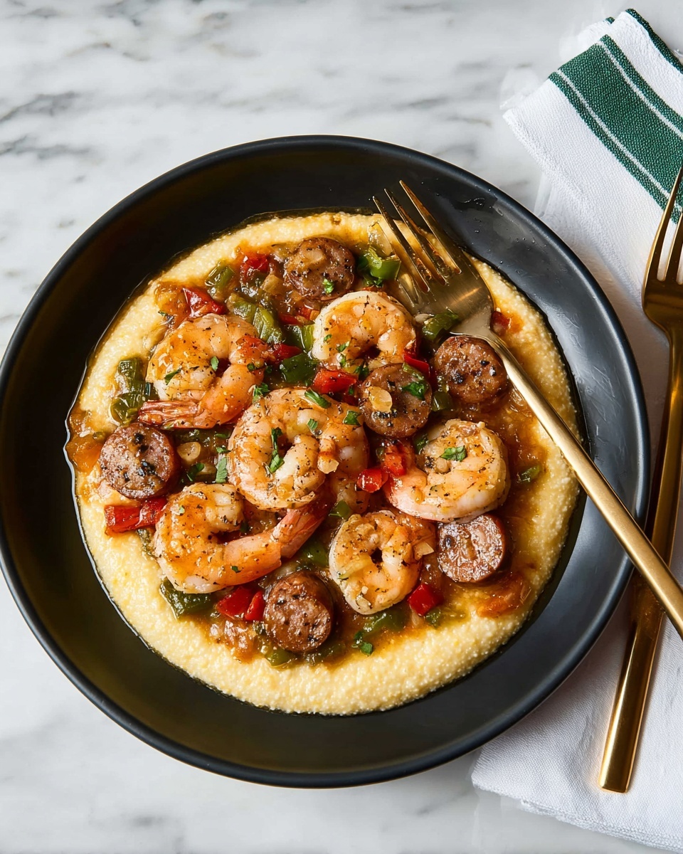 Old Charleston-Style Shrimp and Grits Recipe - Recipe Image