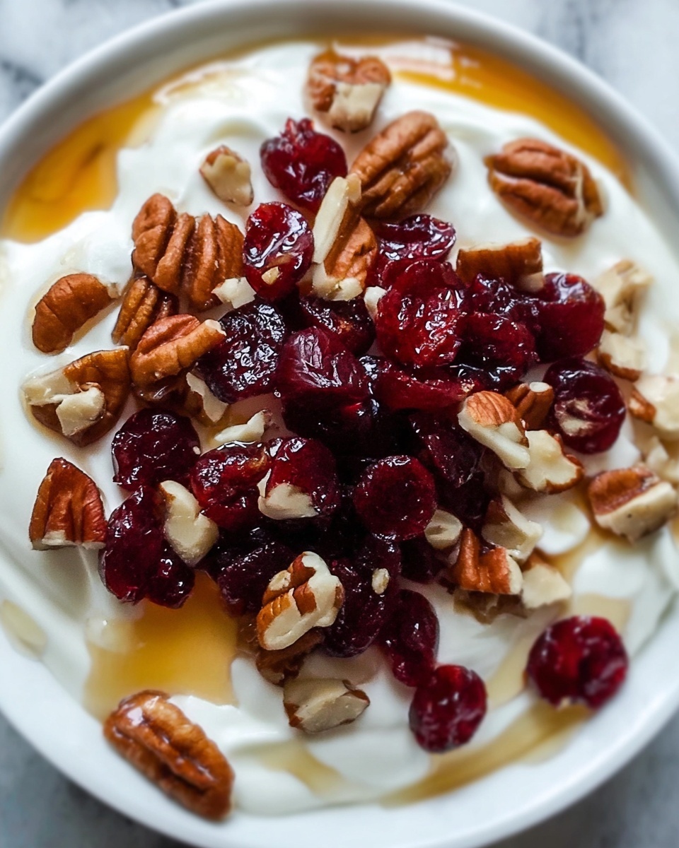 Whipped Goat Cheese with Cranberries and Candied Pecans Recipe - Recipe Image
