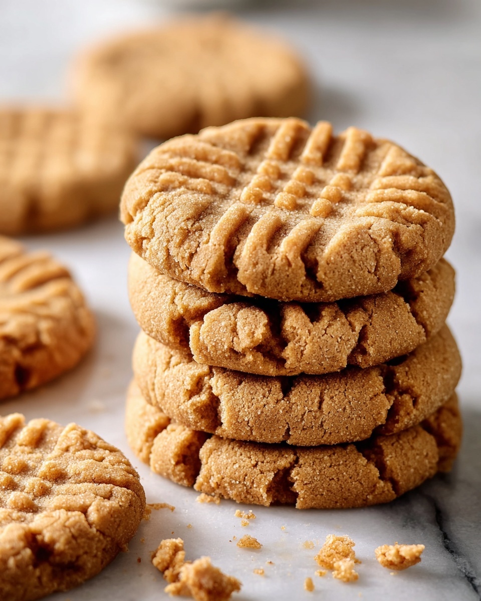 Classic Peanut Butter Cookies Recipe - Recipe Image