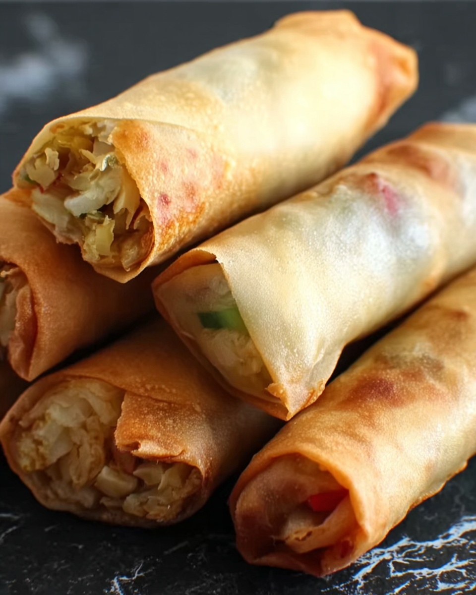 Vegetable Spring Rolls with Peanut Dipping Sauce Recipe - Recipe Image