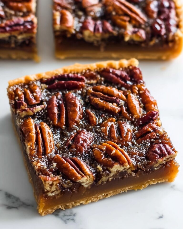Vegan Pecan Pie Bars Recipe