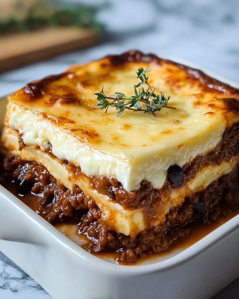Real Easy Greek Moussaka Recipe