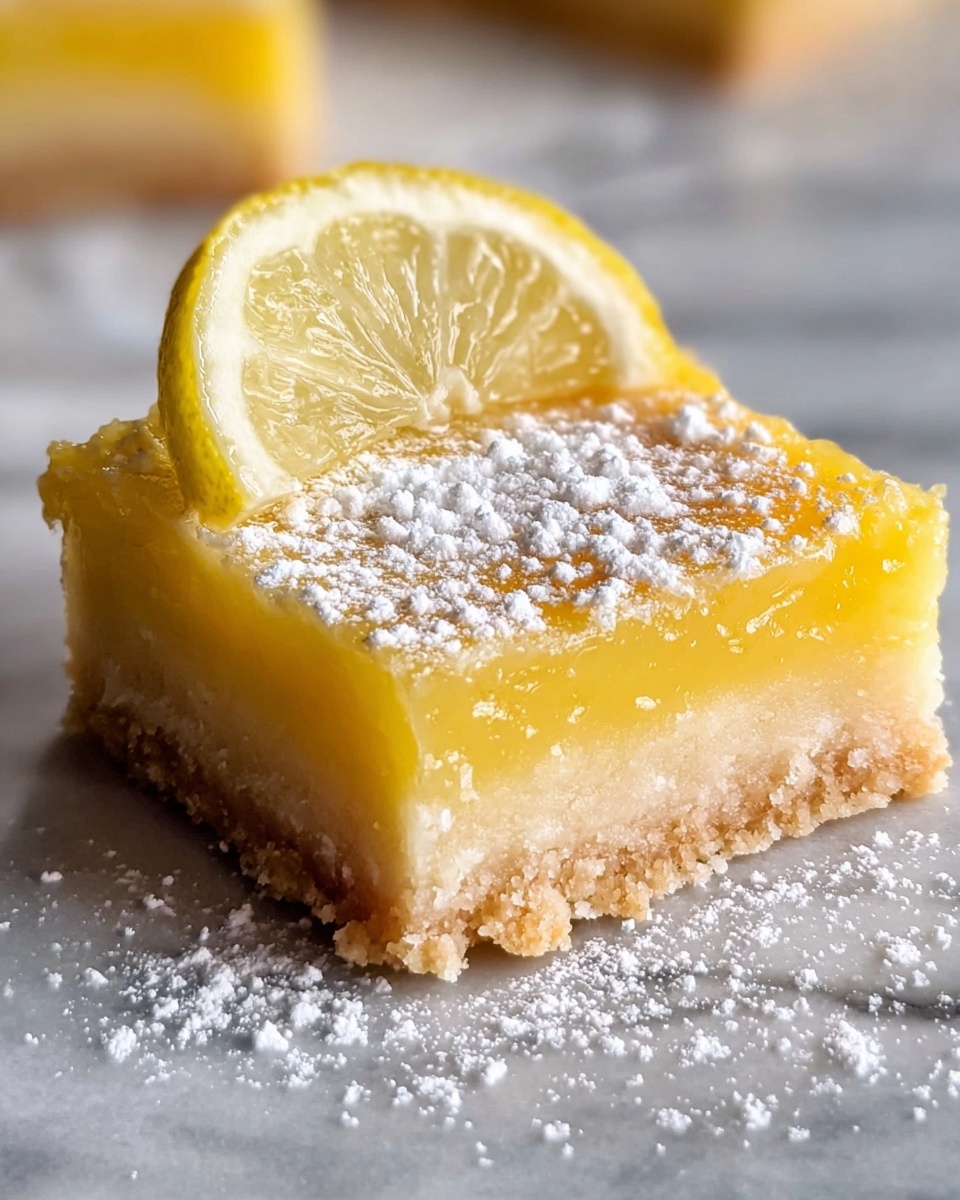Classic Lemon Bars Recipe - Recipe Image