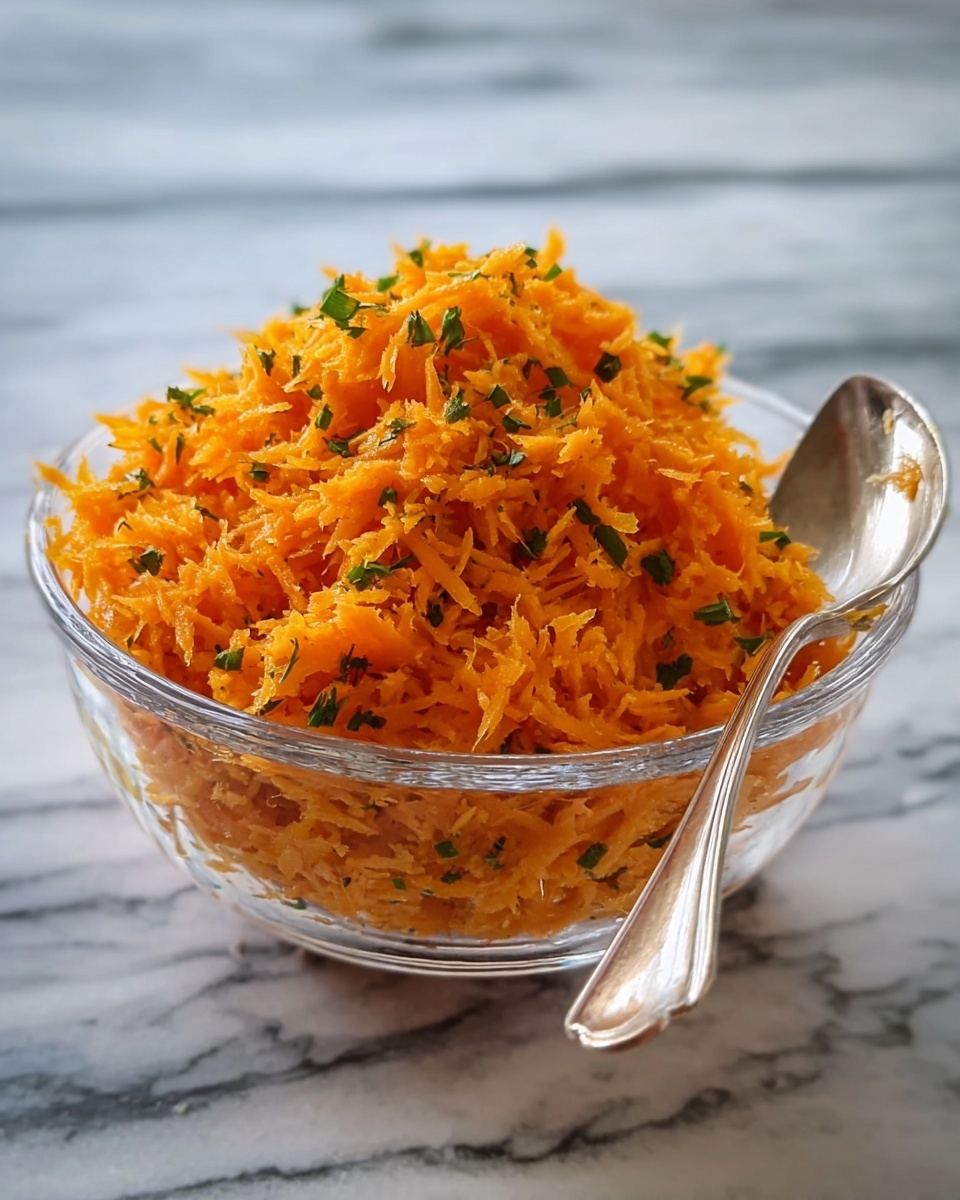 Grated Carrot Salad with Fresh Herbs and Cumin Dressing Recipe - Recipe Image