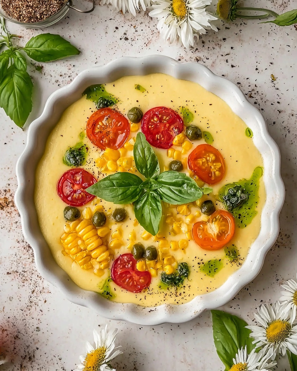 Summer Sweet Corn Gazpacho Recipe - Recipe Image
