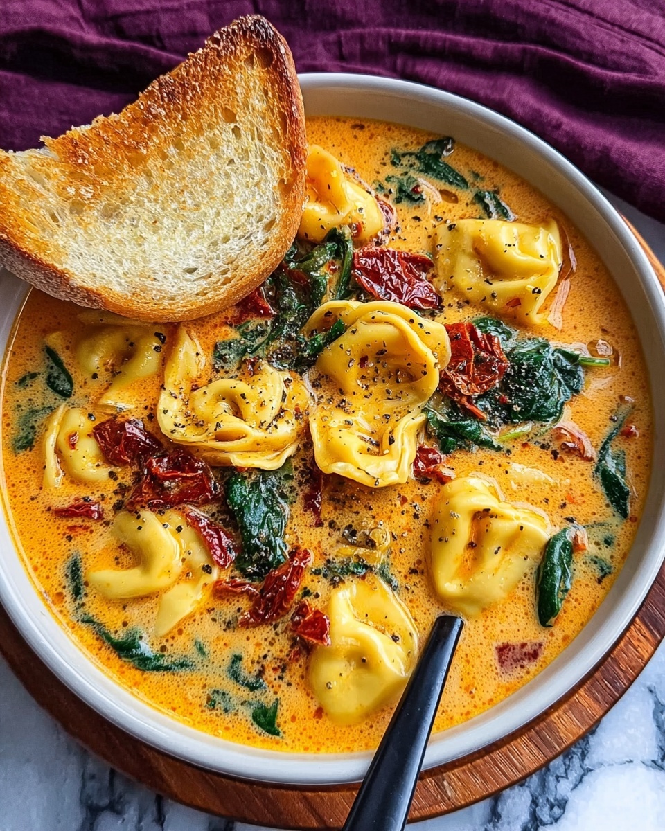 Creamy Tuscan Chicken Soup Recipe - Recipe Image