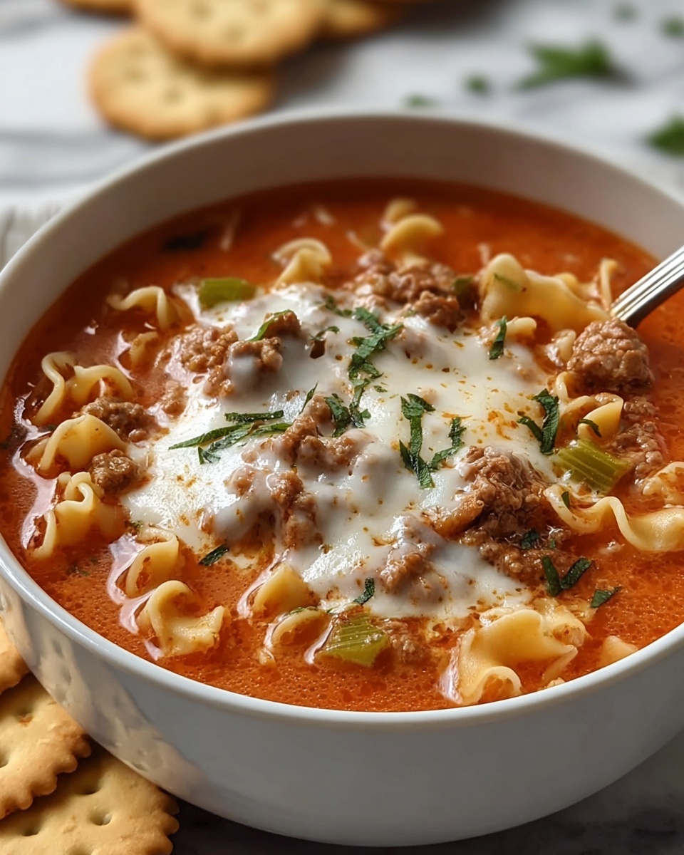 Crock Pot Lasagna Soup Recipe - Recipe Image