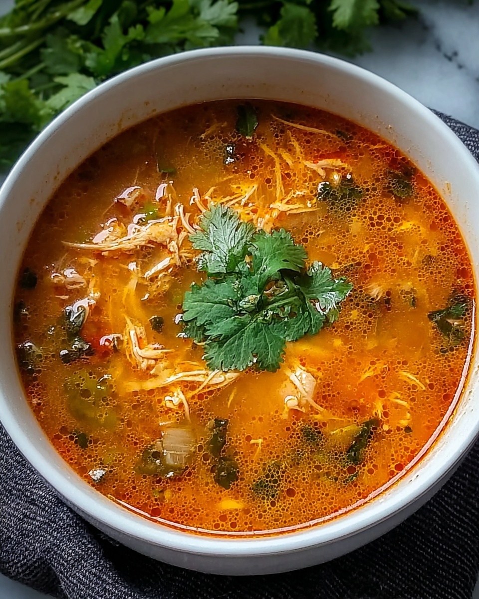 High-Protein Rotel Soup with Cottage Cheese & Chicken Recipe - Recipe Image