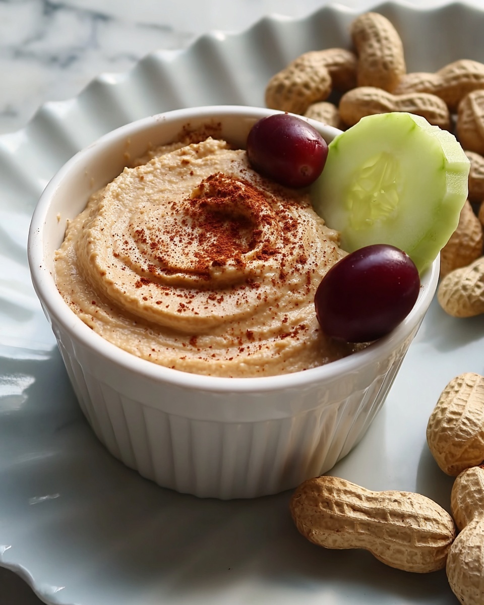 Spiced Peanut Butter Yogurt Dip Recipe - Recipe Image