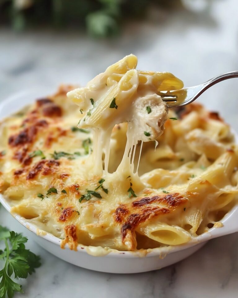 Chicken Alfredo Casserole Recipe