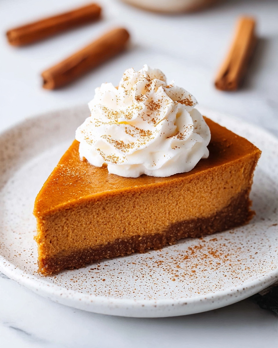 Crustless Pumpkin Pie Recipe - Recipe Image