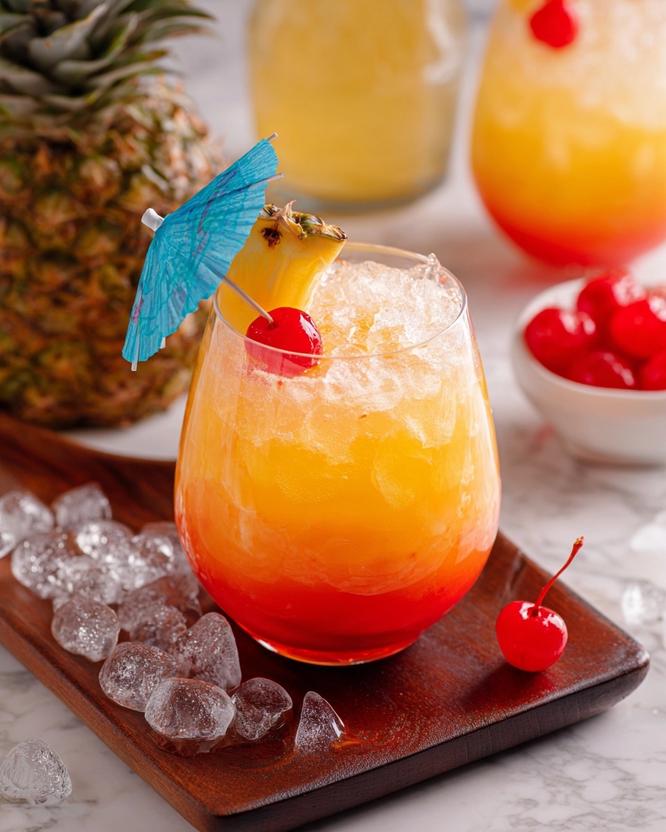 Malibu Sunset Cocktail Recipe - Recipe Image