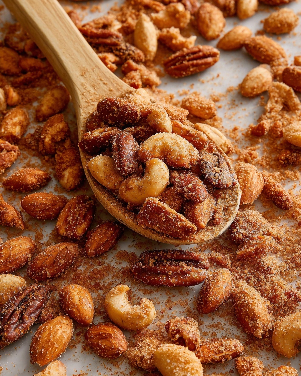 Slow Cooker Candied Mixed Nuts Recipe - Recipe Image