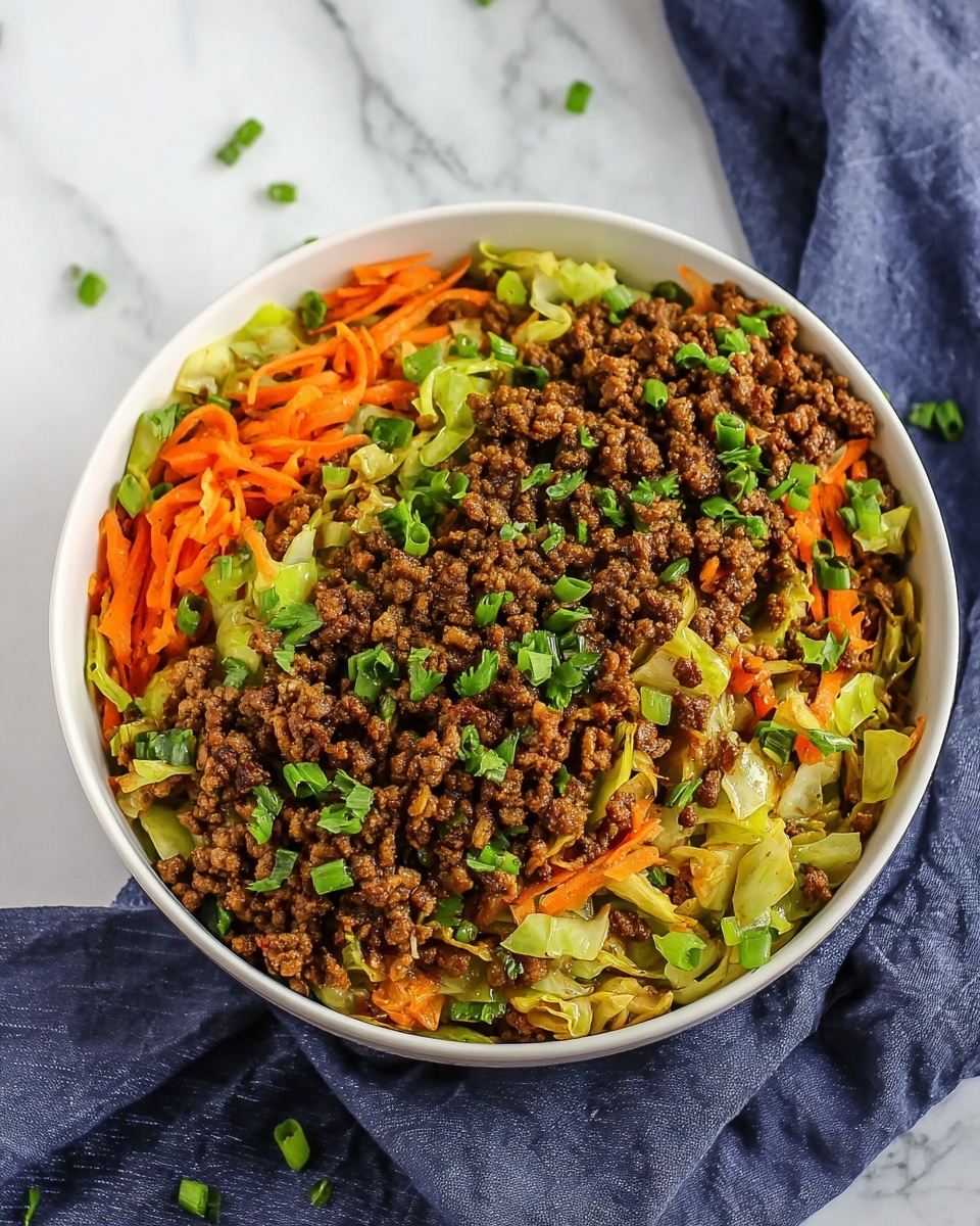 Simple Egg Roll In A Bowl Recipe - Recipe Image