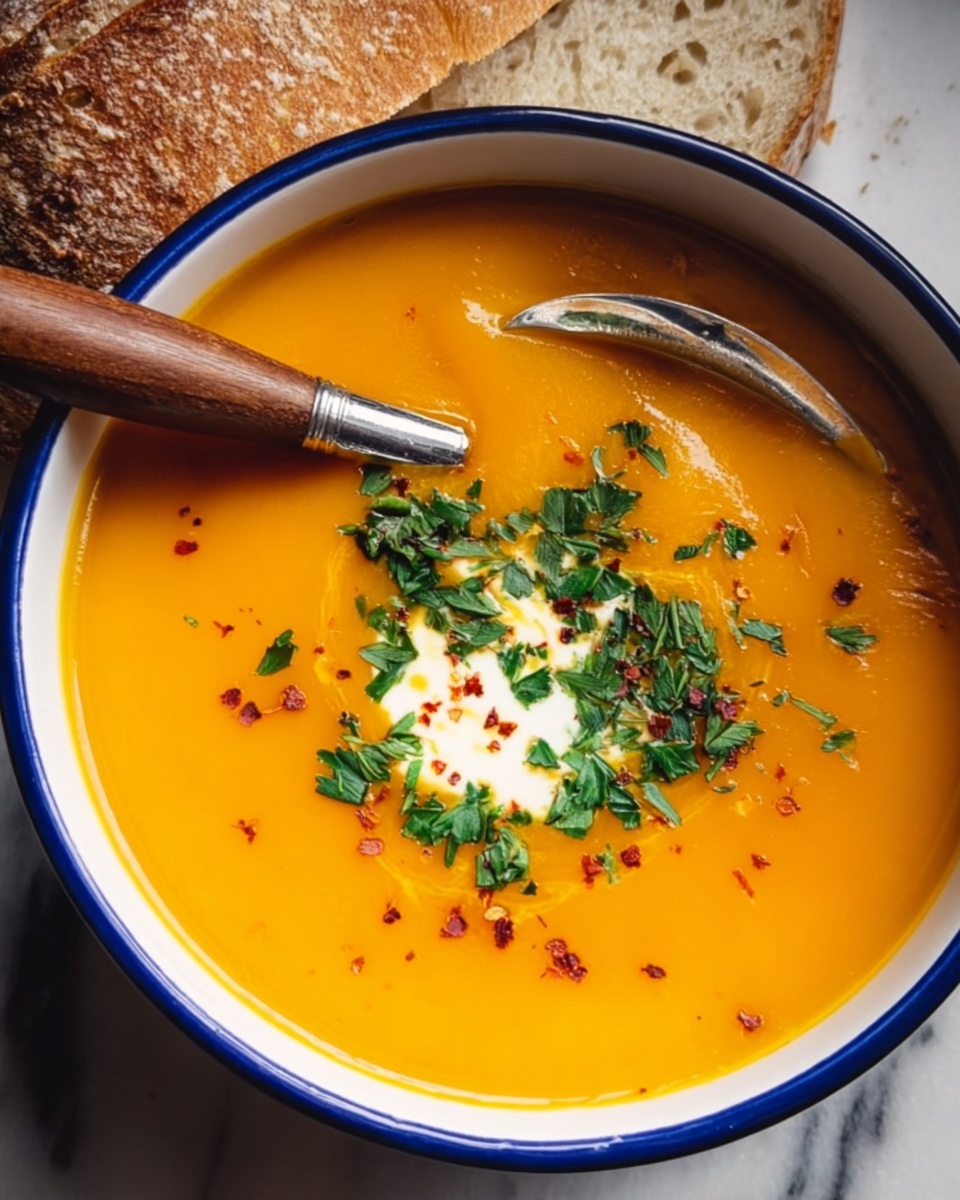 Creamy Pumpkin Soup Recipe - Recipe Image