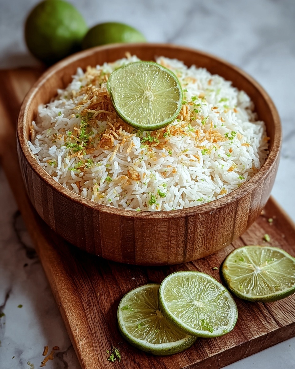 Tropical Zesty Lime & Coconut Rice Recipe - Recipe Image