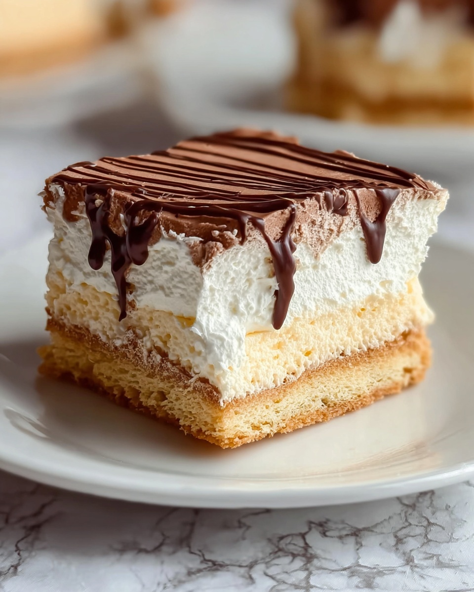 Eclair Ice Box Cake Recipe - Recipe Image