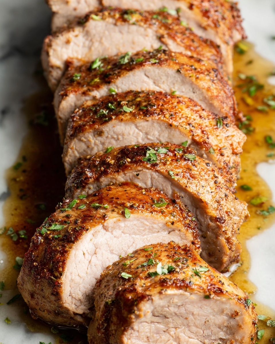 Easy Baked Pork Tenderloin Recipe - Recipe Image