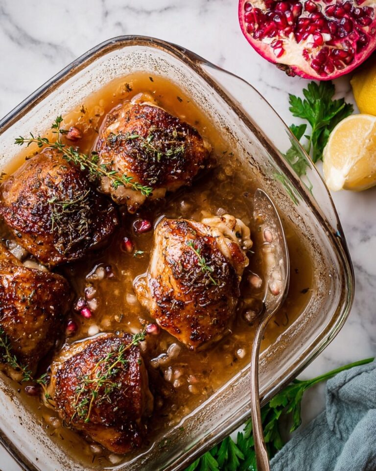 Pomegranate Lemon Roasted Chicken Recipe