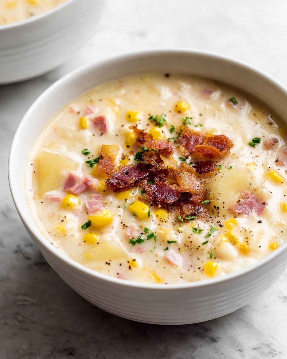 Ham and Corn Chowder Recipe - Recipe Image