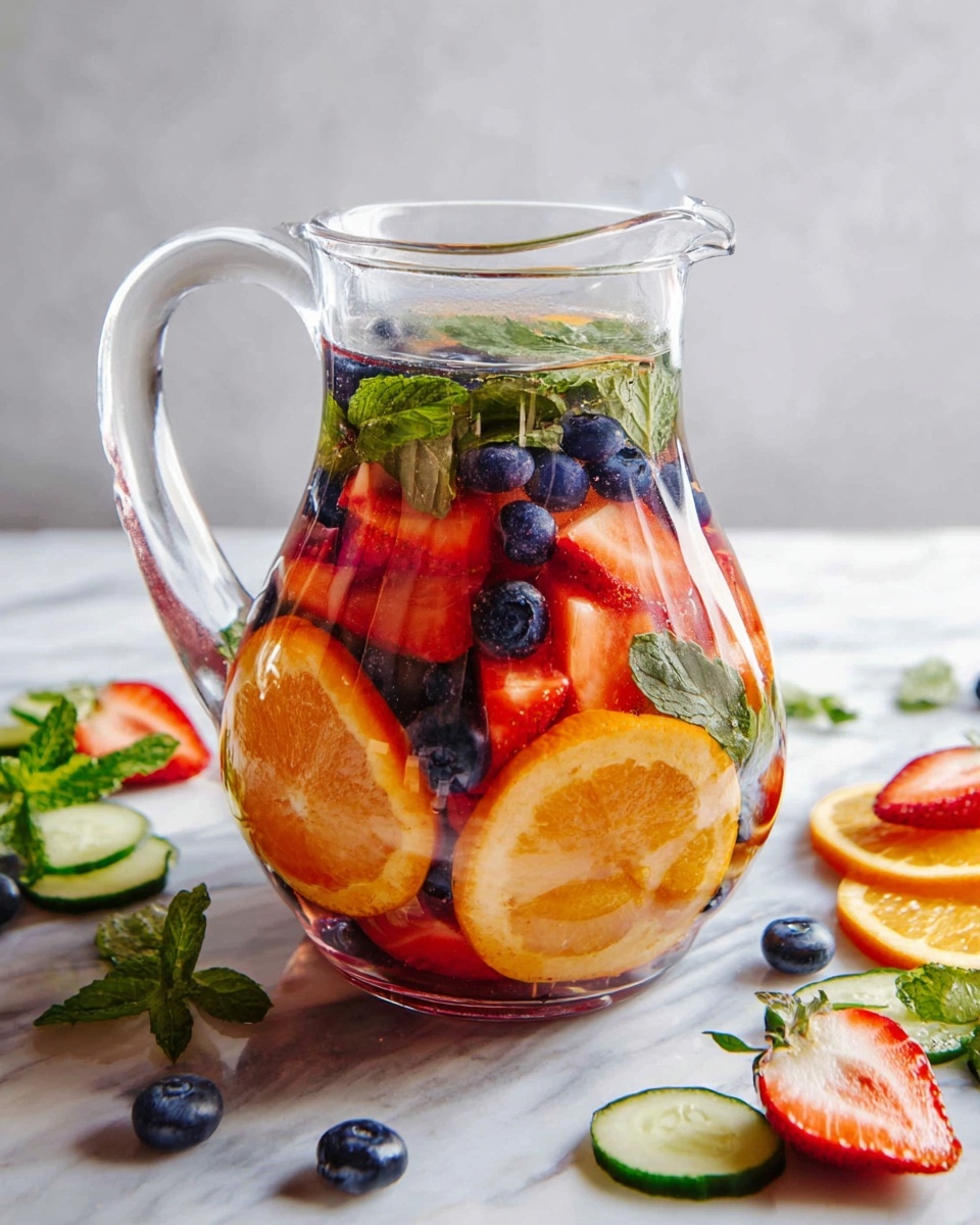 Rainbow Infused Water Recipe - Recipe Image