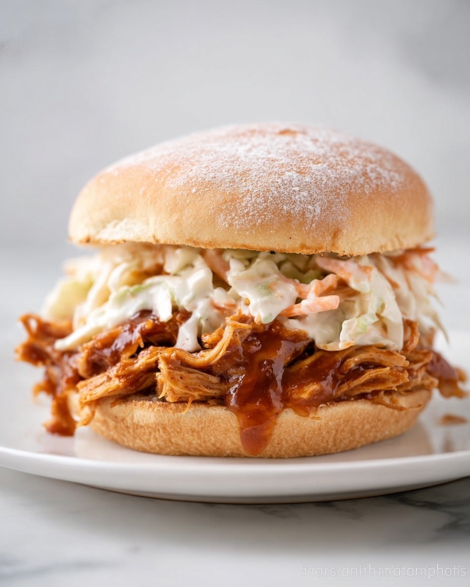 Pulled Pork Sandwiches with BBQ Sauce Recipe - Recipe Image