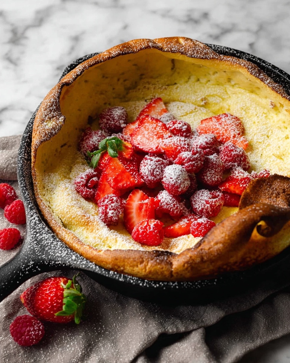 Dutch Baby (German Pancakes) VIDEO Recipe - Recipe Image