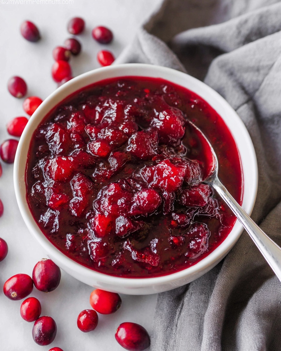 Homemade Cranberry Sauce Recipe - Recipe Image
