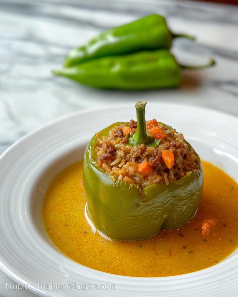 Beef Stuffed Bell Peppers Recipe