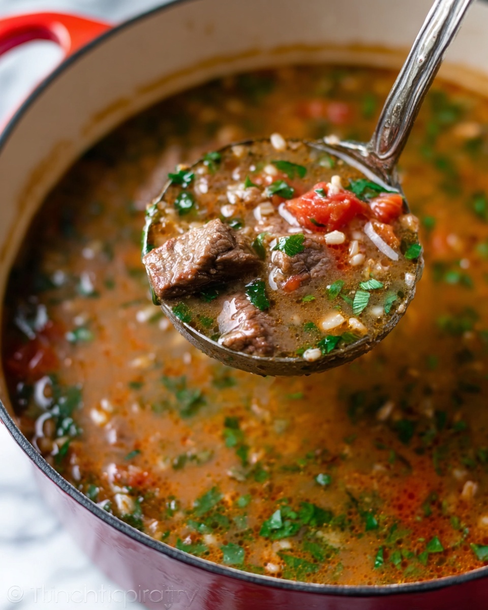 Beef Soup (Kharcho) Recipe - Recipe Image