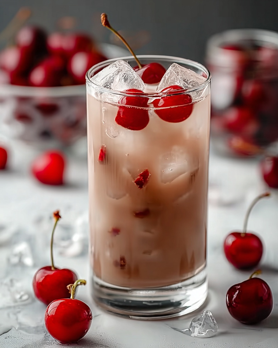 Refreshing Iced Cherry Chai Starbucks Copycat Recipe - Recipe Image