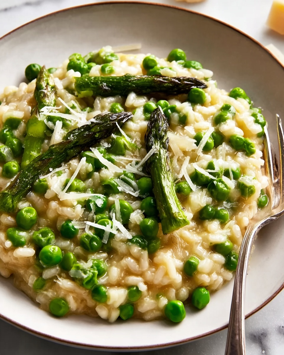 Vegan Asparagus Risotto Recipe - Recipe Image