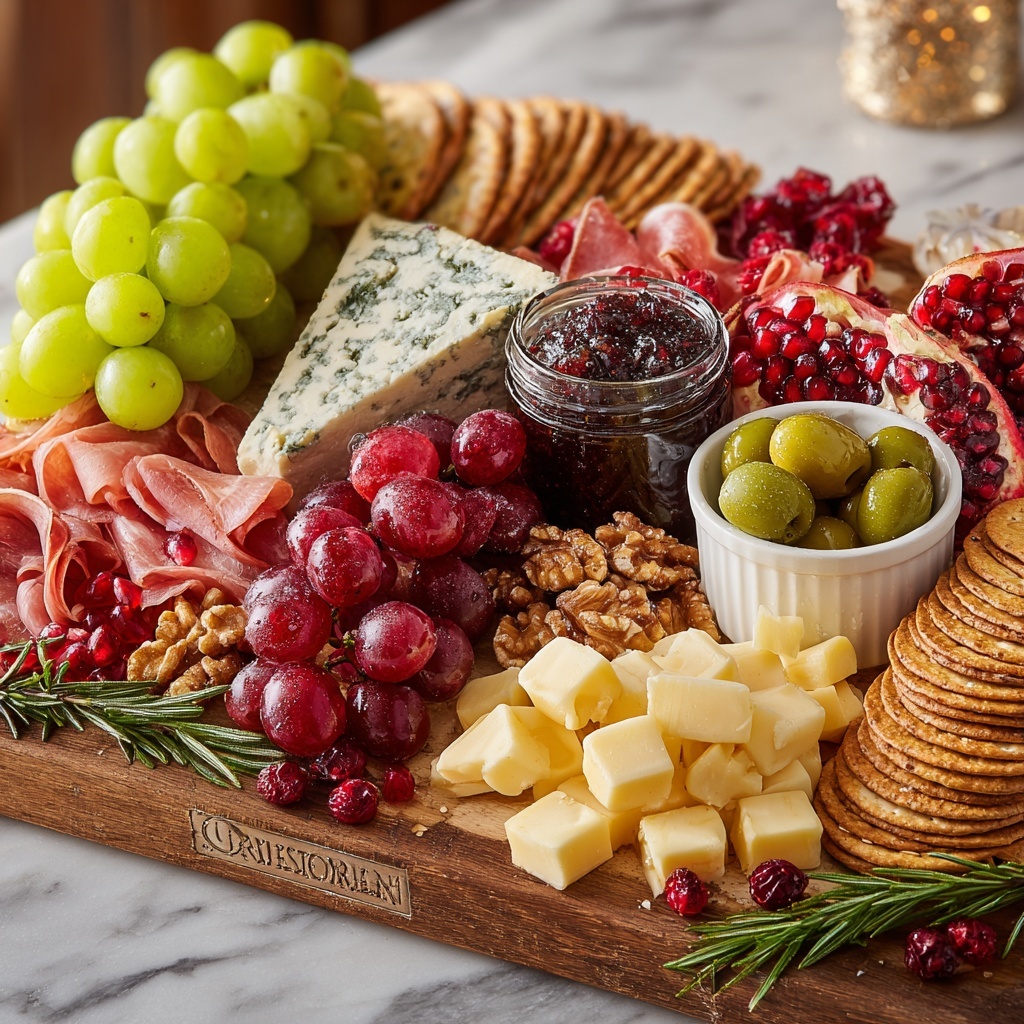 Christmas Charcuterie Board Recipe - Recipe Image