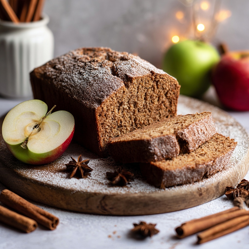 Cinnamon Applesauce Bread Recipe - Recipe Image