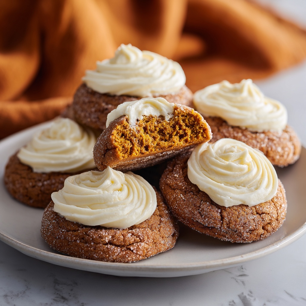 Gingersnap Pumpkin Pie Cookies Recipe - Recipe Image