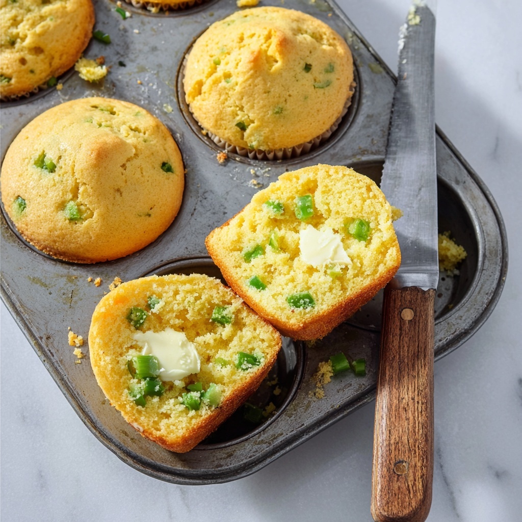 Jalapeño Cornbread Muffins Recipe - Recipe Image
