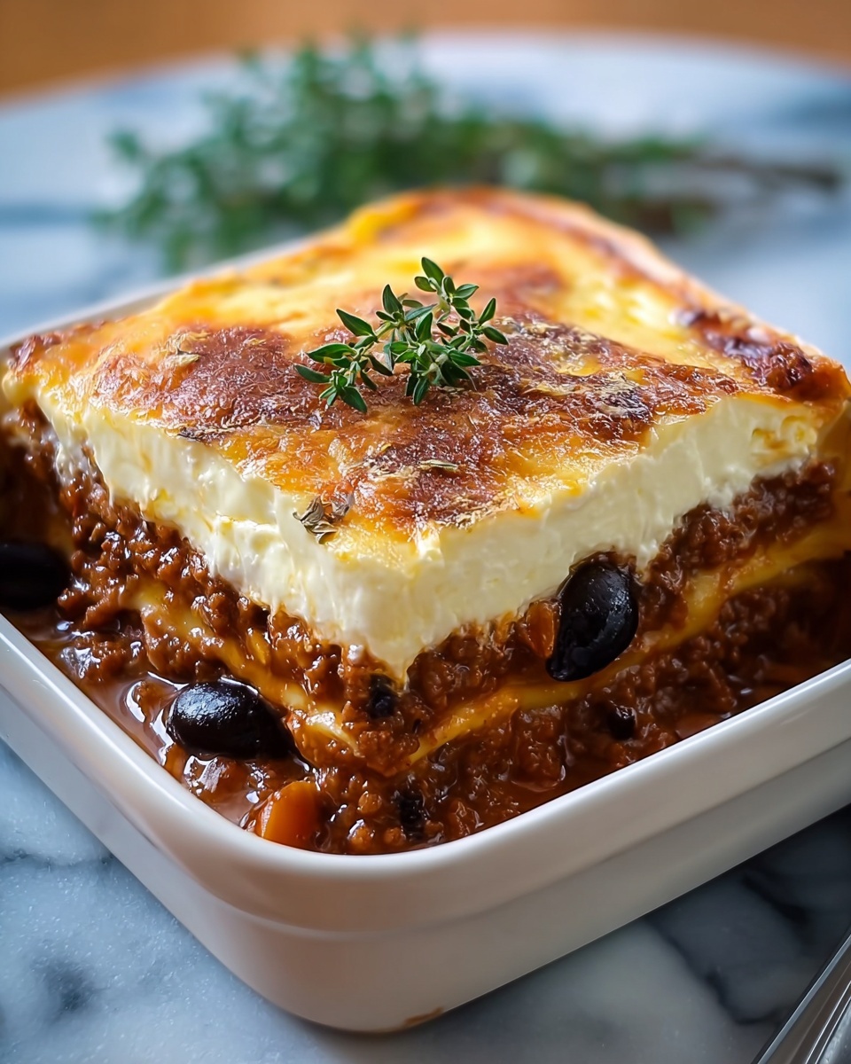 Real Easy Greek Moussaka Recipe - Recipe Image
