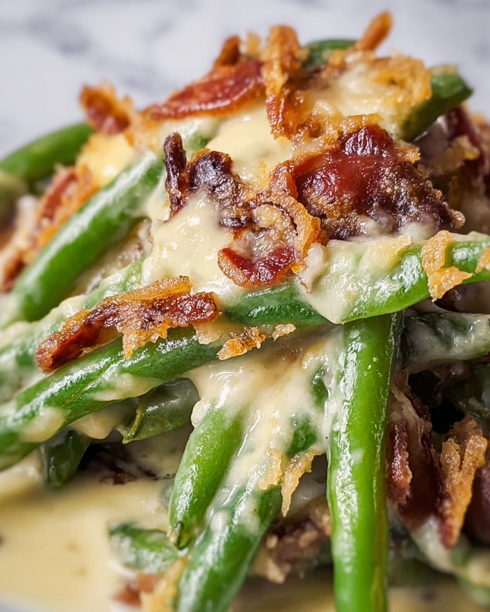 Homemade Green Bean Casserole: An Incredible Classic Comfort Dish Recipe - Recipe Image