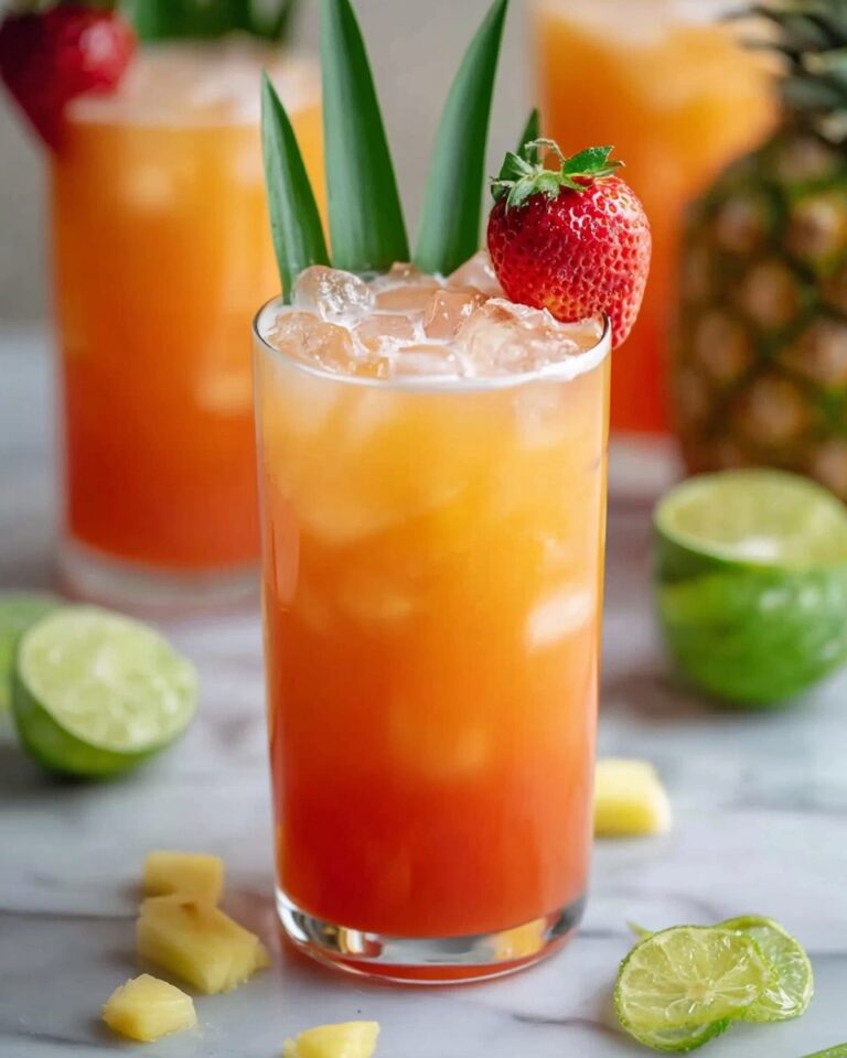 Pineapple Strawberry Agua Fresca Recipe