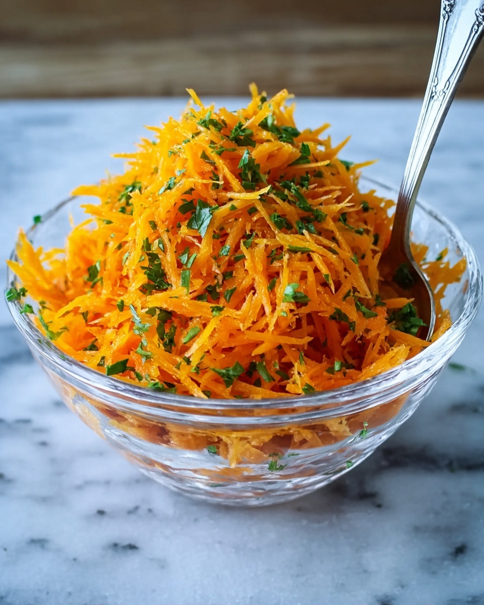 Grated Carrot Salad with Fresh Herbs and Cumin Dressing Recipe - Recipe Image