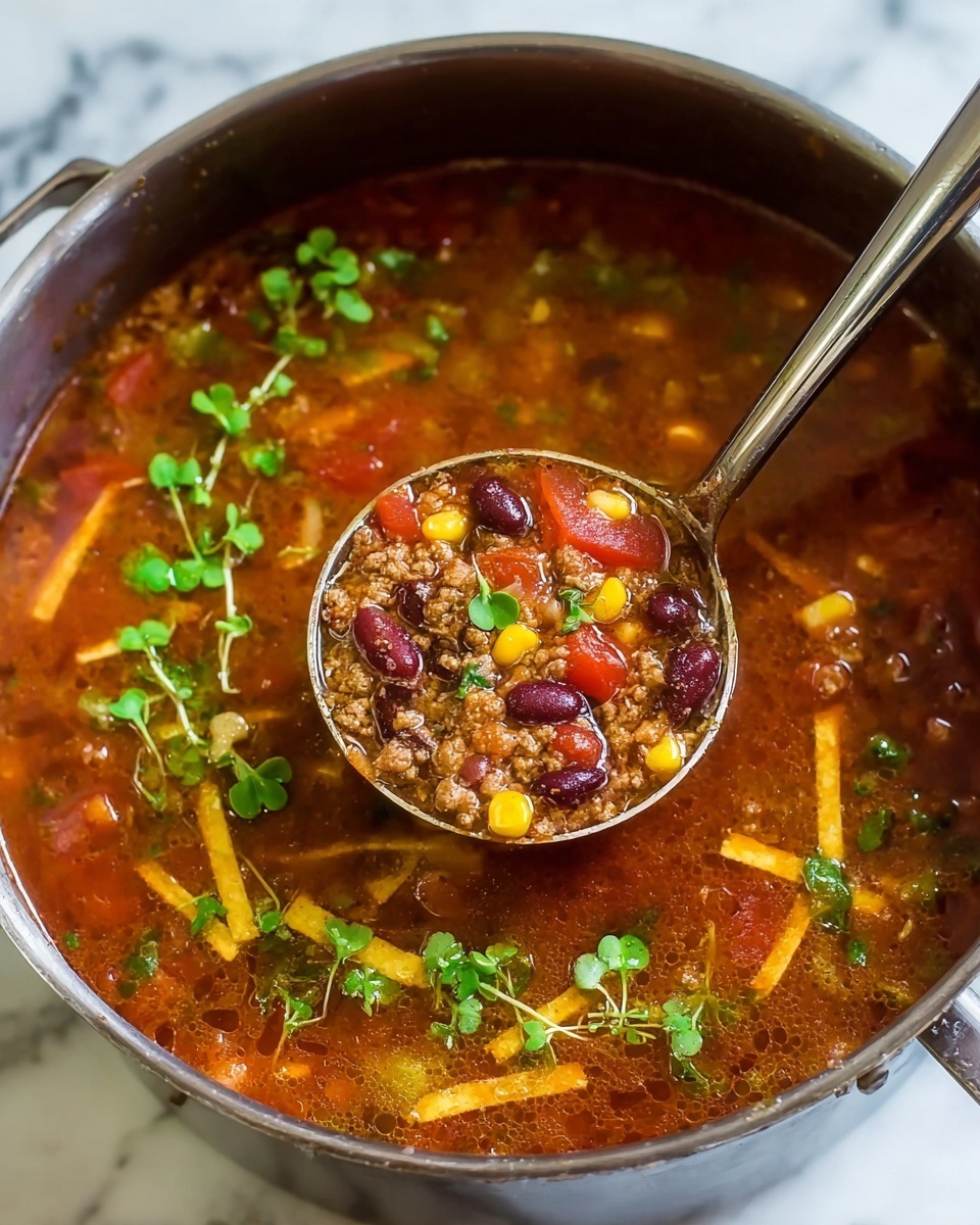 Easy Taco Soup Recipe - Recipe Image