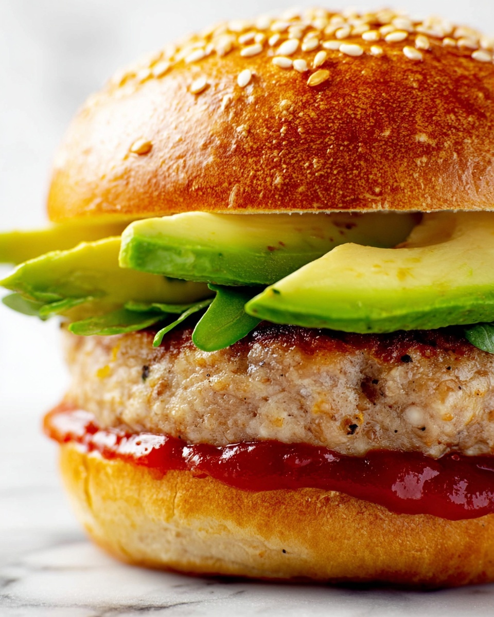 Turkey Burger with Chipotle Mayo and Fresh Toppings Recipe - Recipe Image