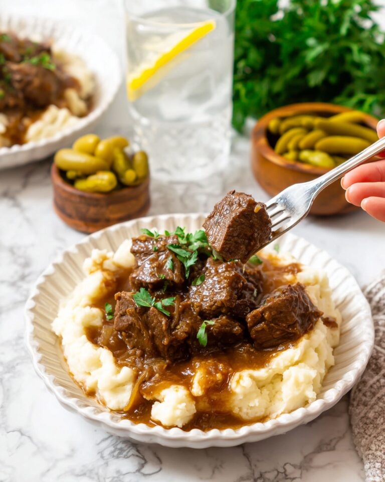 Slow Cooker Mississippi Steak Bites Recipe