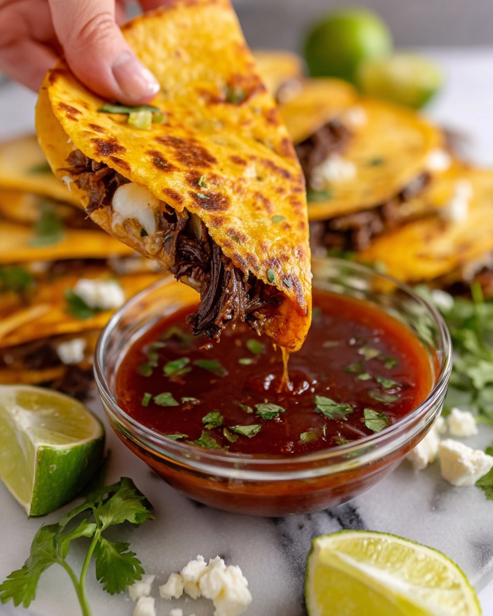 Slow Cooker Birria Tacos Recipe - Recipe Image