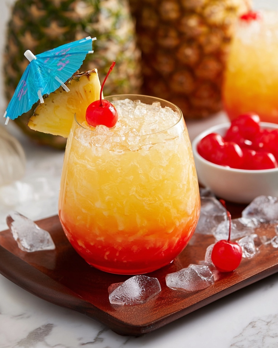 Malibu Sunset Cocktail Recipe - Recipe Image