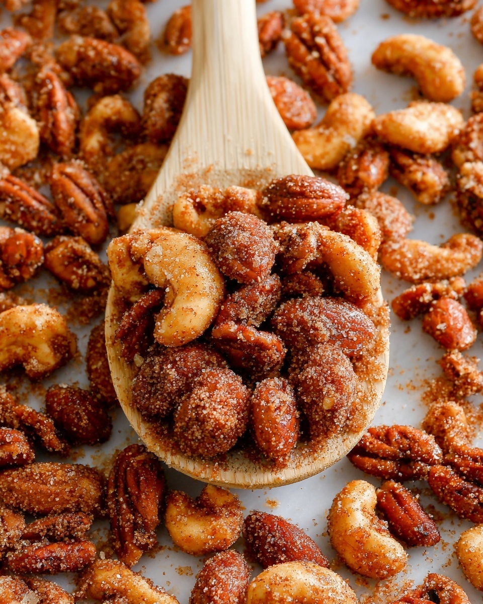 Slow Cooker Candied Mixed Nuts Recipe - Recipe Image