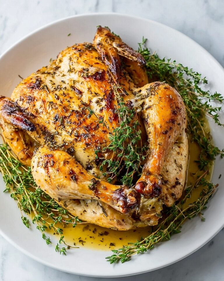 Savory Zuni Roasted Chicken with Fresh Chimichurri Recipe